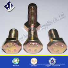 Tornillos hexagonales de cinc a449